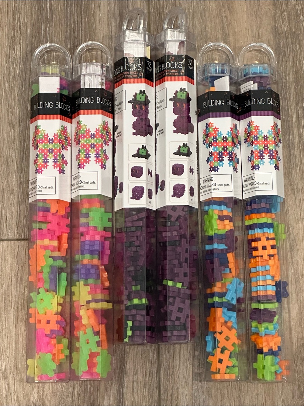 Target 2026 Multi Variety HALLOWEEN Release Hashtag Building Blocks X6